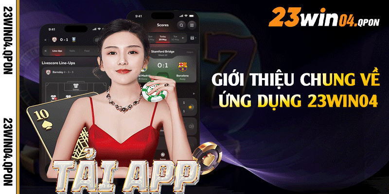Giới thiệu chung về ứng dụng 23win04